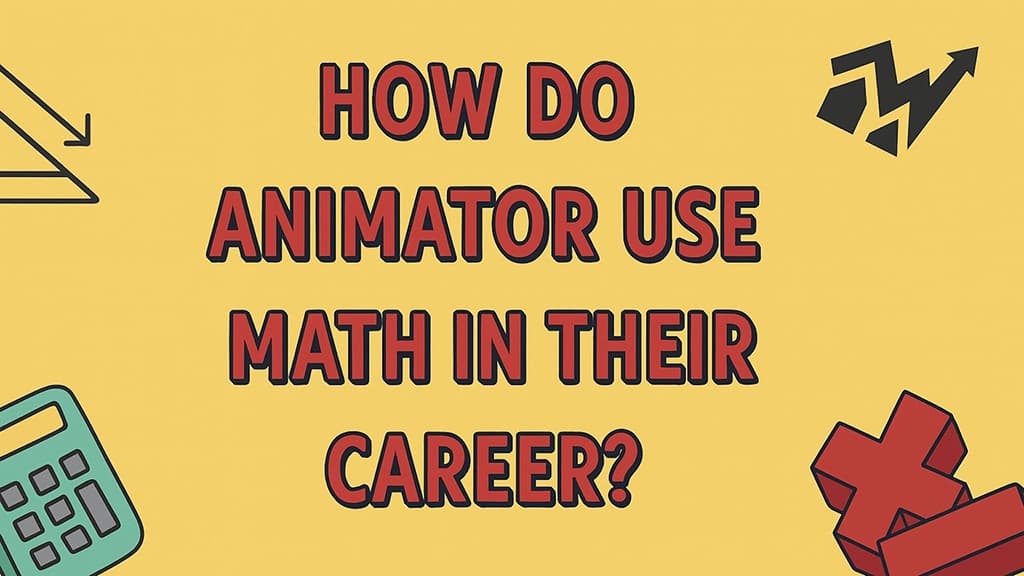 Feature mage of the blog - How do animator use math in their career?