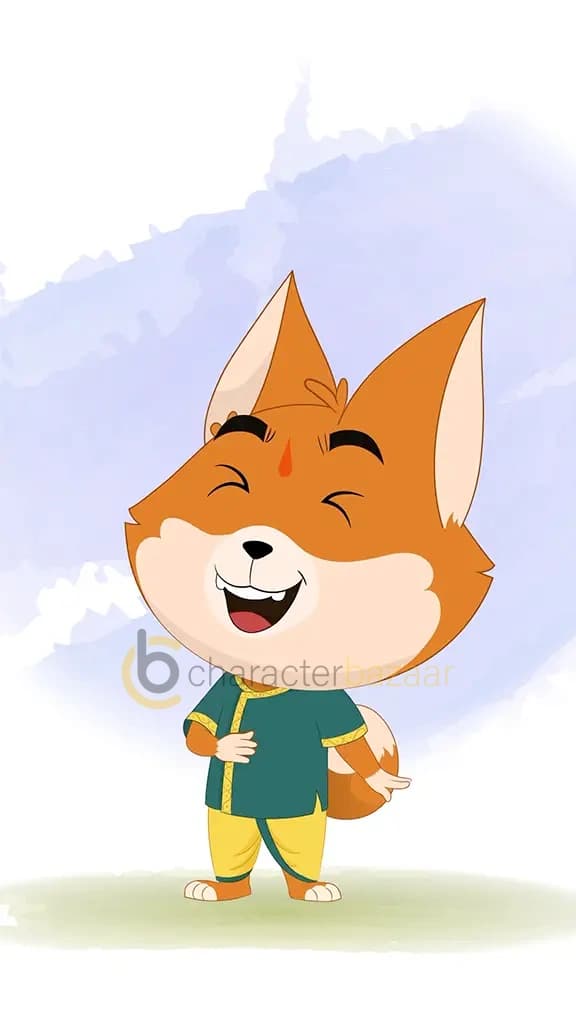 A little dog laughing animated cartoon character aka dodo the dog