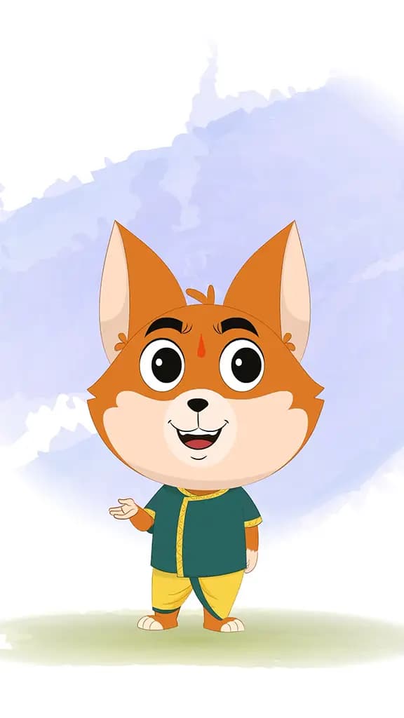 A little dog talking animated character cartoon vector aka dodo the dog