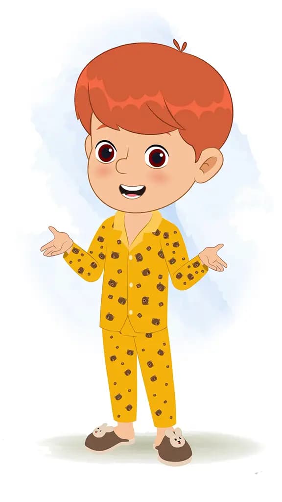 A little boy talking animated cartoon character aka max 3/4