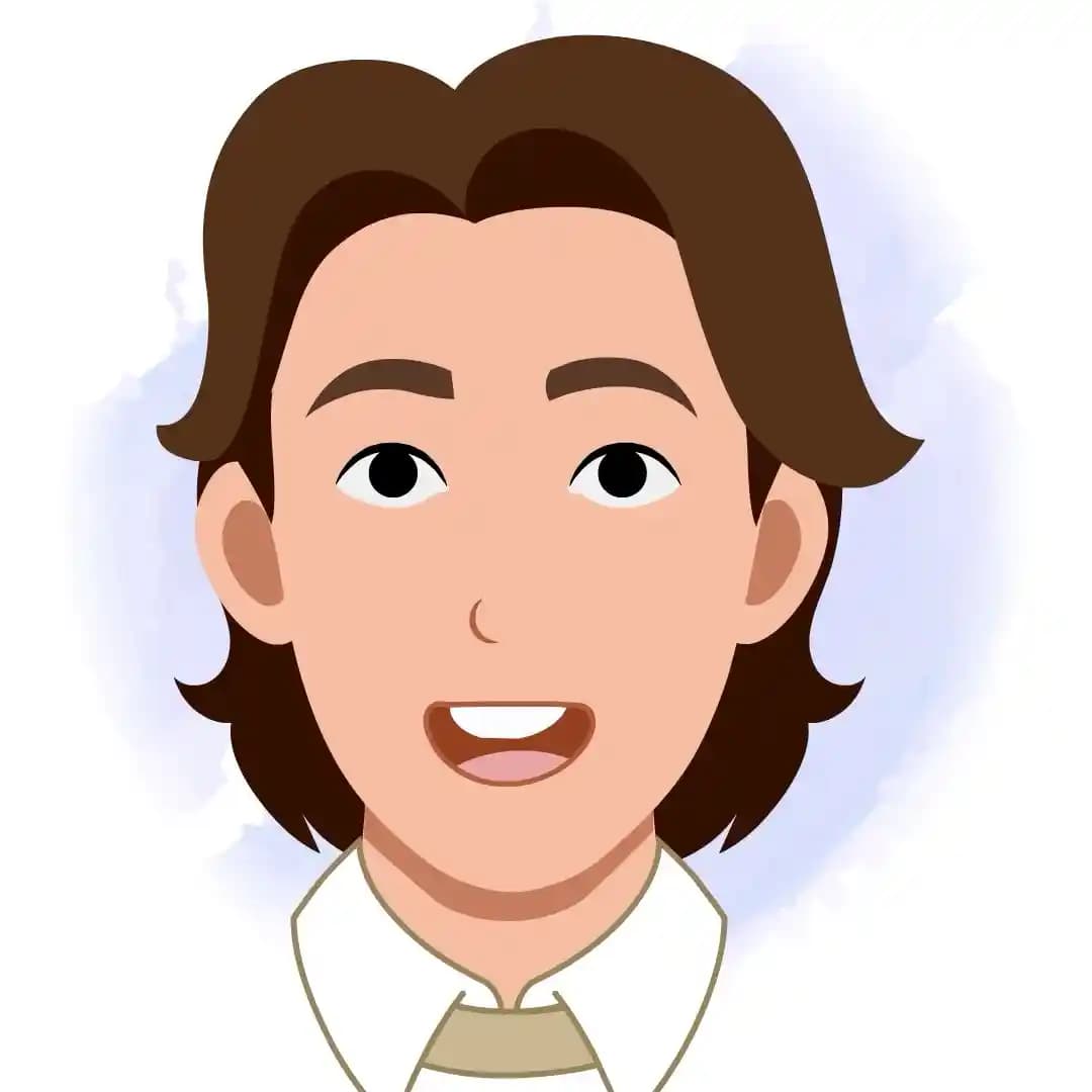 Animated Male Character Face Expression Sheet Animated Vector Cartoon Character AKA Lucas