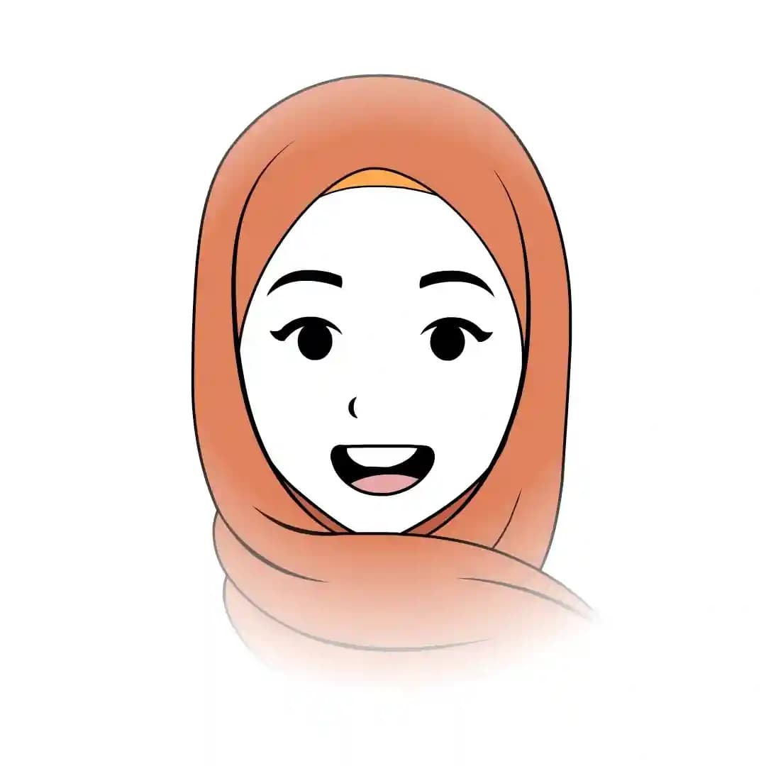 Village Girl Animated Vector Cartoon Character Face Expression Sheet AKA Aasma