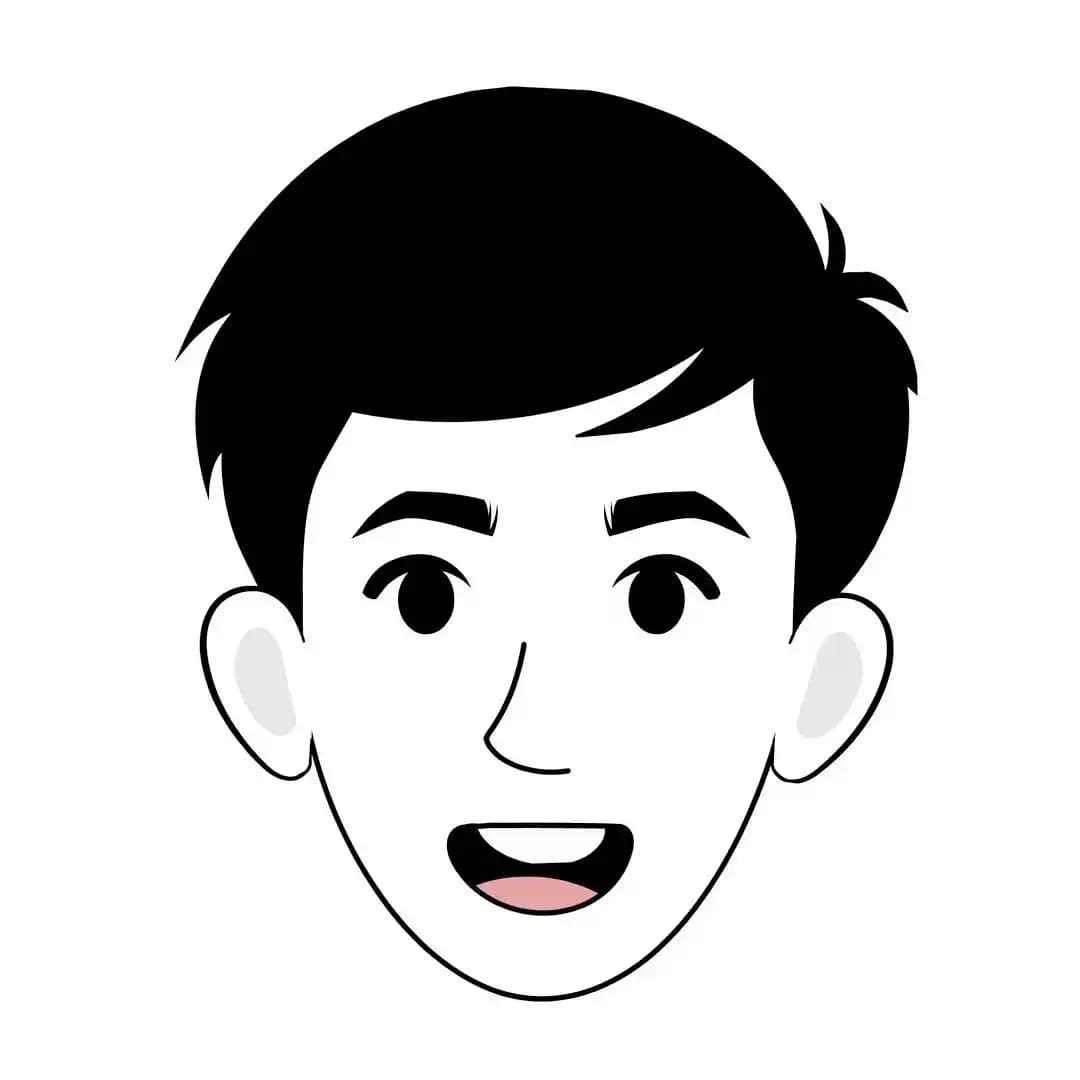 Indian village farmer animated character face expression AKA Bhupender