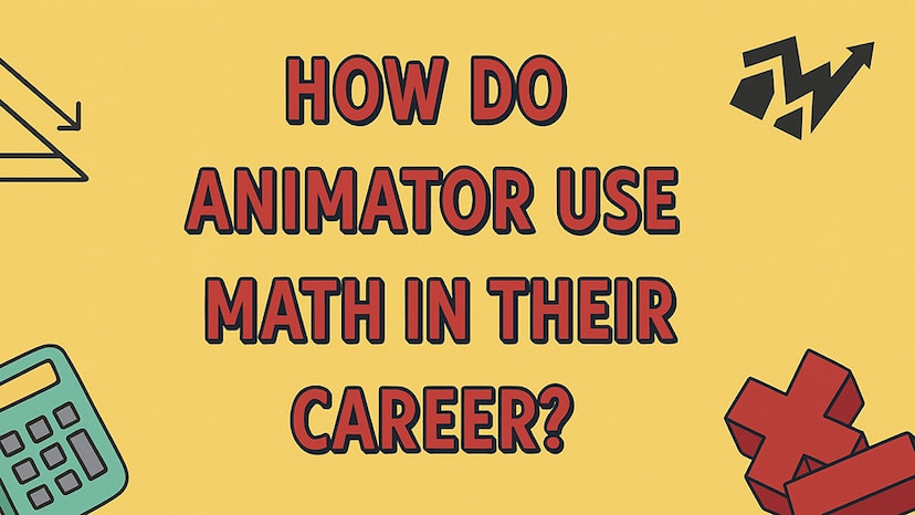 Feature mage of the blog - How do animator use math in their career?