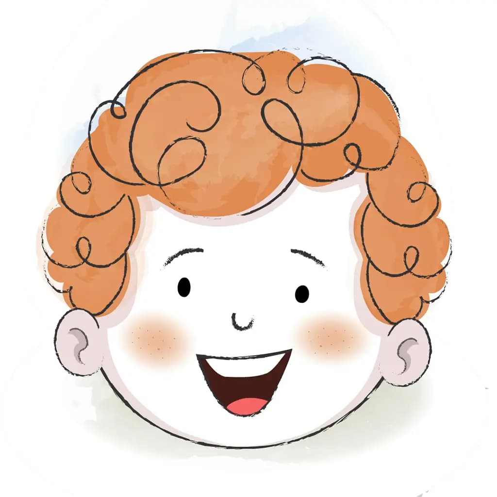 A boy animated cartoon face with different facial expressions aka ronny