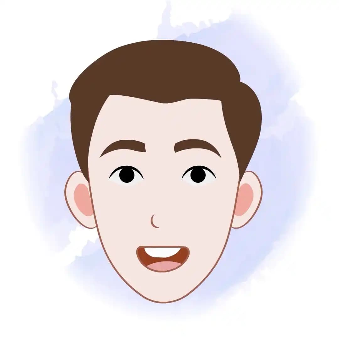 Businessman Face Expression Sheet with Multiple Emotions Animated Vector Cartoon AKA Joerge