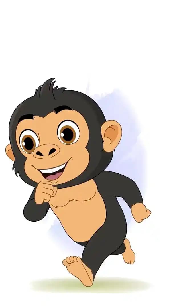 A Gorilla character vector animated run cycle AKA Goru The Gorilla